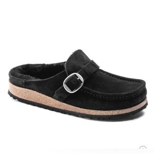 Birkenstock Buckley Shearling Black size 38